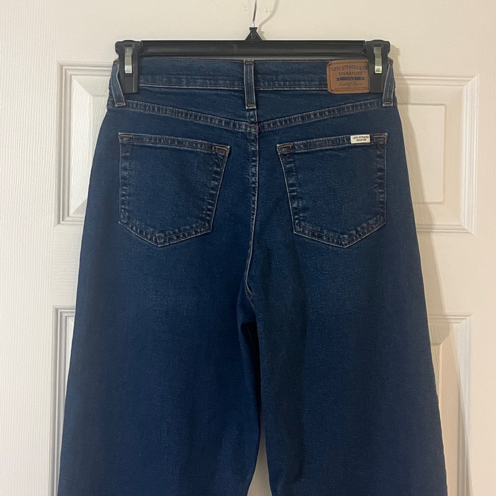 Levi Strauss Signature High-Rise Straight Jeans NWOT - Picture 9 of 9